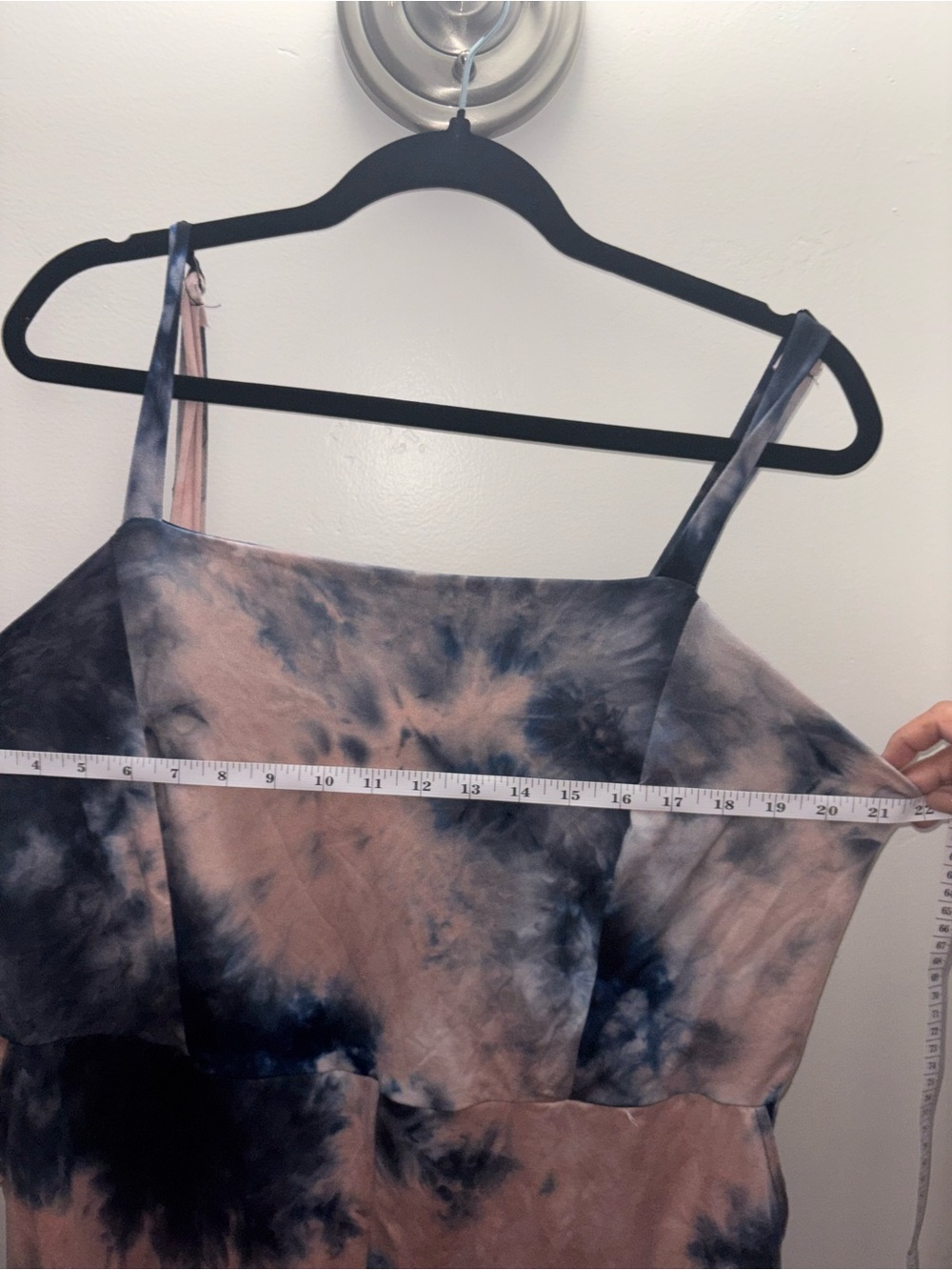 Vibe Tie-Dye Cami Top in Blue and Pink